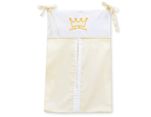 Bobono - Vaippalaukku Pikku Prinssi/Prinsessa kermanvärinen
