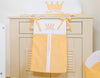 Bobono - Vaippalaukku Little Prince/Princess persikka