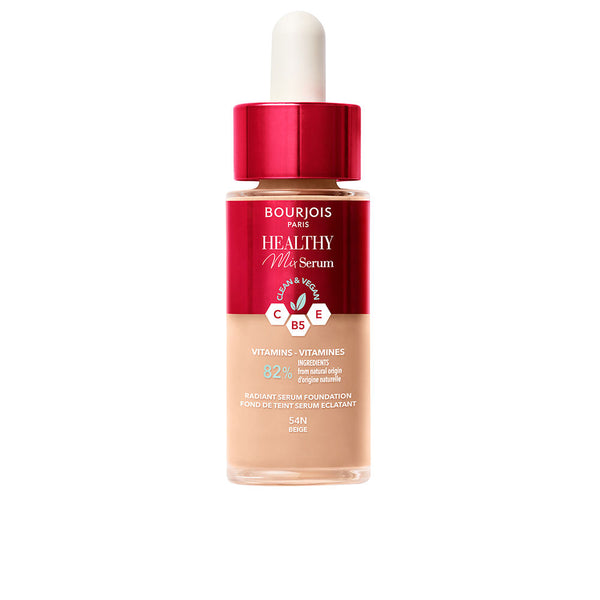 Bourjois Healthy mix serum foundation meikkipohja #54n-beige 30 ml | Vuodevaatteet.fi