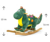 Lastulevystä valmistettu dinosaurushahmo