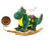 Lastulevystä valmistettu dinosaurushahmo