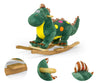 Lastulevystä valmistettu dinosaurushahmo