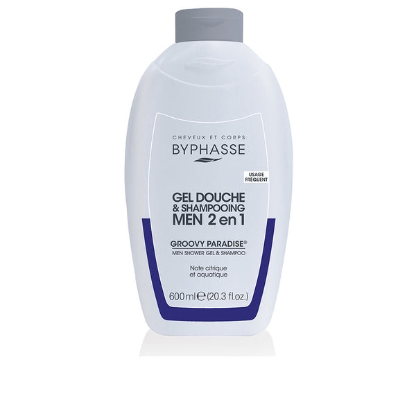 Byphasse Groovy paradise men 2 in 1 600 ml | Vuodevaatteet.fi