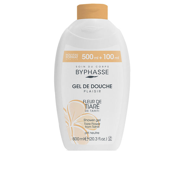 Byphasse Plaisir shower gel tiaren kukka 600 ml | Vuodevaatteet.fi