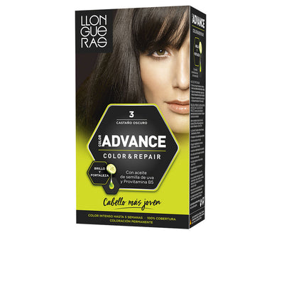 Color advance #3-tummanruskea 1 kpl - LLONGUERAS
