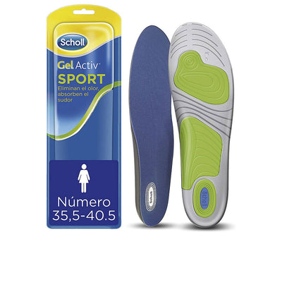 Gel activ sport naisten pohjalliset vaimennus ja hajun absorptio #size 35.5-40.5 1 u - SCHOLL