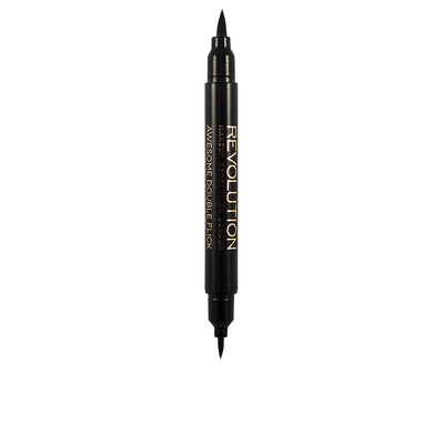 Double flick liquid eyeliner määrittele katseesi #black 1 ml - REVOLUTION MAKE UP