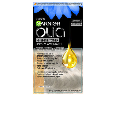 Olia hi shine toner puolipysyvä väri neutralisoija #9.1 tuhka blondi 3 kpl - GARNIER