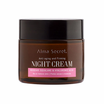 Night cream multi-reparadora antiedad herkille ihoille 50 ml - ALMA SECRET