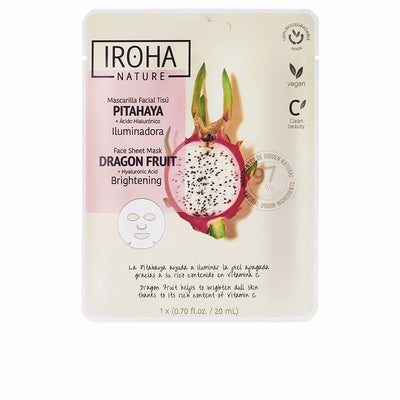 Nature mask dragon fruit + hyaluronihappo 1 kpl - IROHA