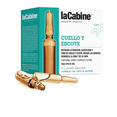 Ampollas kaula ja dekoltee 10 x 2 ml - LA CABINE