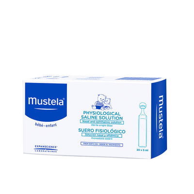 Baby-child fysiologinen seerumi (lääkinnällinen laite) 18 x 5 ml - MUSTELA