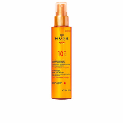 Nuxe sun bronsaava öljy kasvoille ja vartalolle spf10 150 ml - NUXE