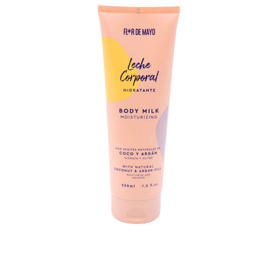 Argan ja kookos kosteuttava body milk 230 ml - FLOR DE MAYO