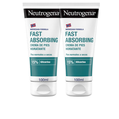 Crema pies absorción inmediata sarja 2 x 100 ml - NEUTROGENA