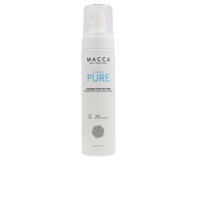 Clean & pure puhdistusvaahto rasvaiselle iholle 200 ml - MACCA