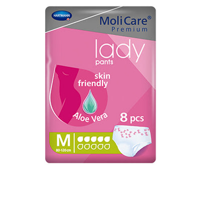 Molicare lady imukykyhousut tm 5 pisaraa 8 kappaletta - HARTMANN