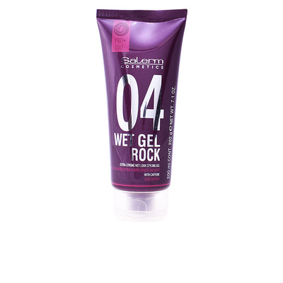 Wet gel rock extra-strong wet look muotoilugeeli 200 ml - SALERM