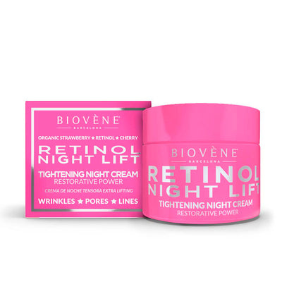 Retinol night lift kiinteyttävä yövoide, uudistava teho 50 ml - BIOVÈNE