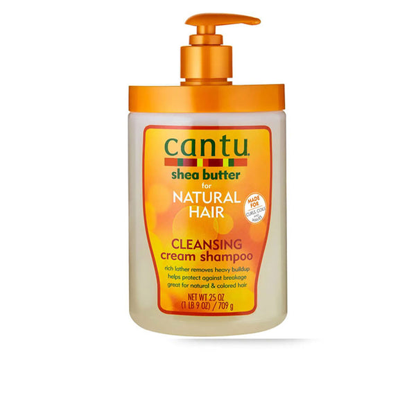 Cantu For natural hair puhdistava kerma shampoo 709 gr | Vuodevaatteet.fi