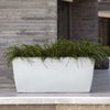 Capi Kukkalaatikko Arc Granite suorakaide 90x35x40 cm norsunluu - Vuodevaatteet