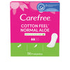 Carefree normal aloe suojain puuvilla 56 kpl | Vuodevaatteet.fi