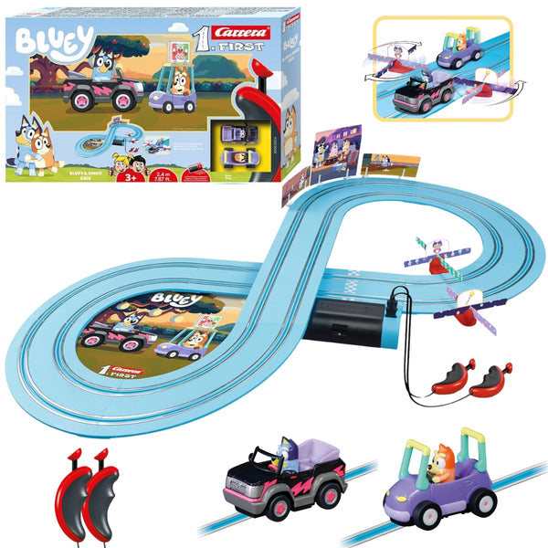 Carrera - Carrera First Bluey ja Bingo kilparata 2,4 m