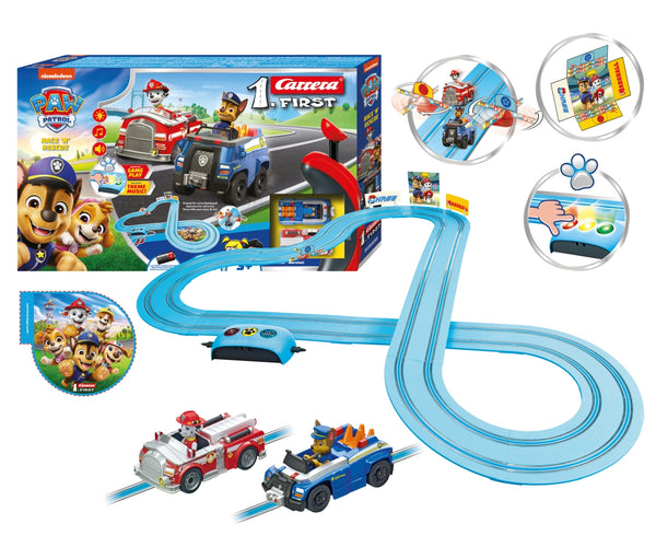 Carrera - Carrera First Paw Patrol Race 'N' Rescue 3,5 m autorata