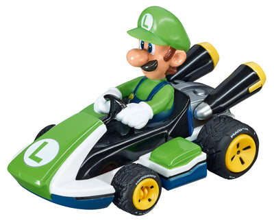 Carrera GO! 20062491 - Nintendo Mario Kart 8 -autorata, jossa on Mario-hahmoja ja kilpa-autoja.