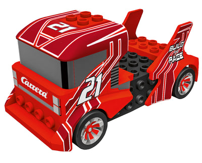 Carrera Go Build'n Race -autorata, jossa on 49 metrin pituinen rata.