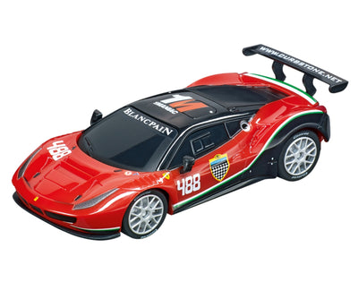 Muovinen Autoratasetti Ferrari Kilpaspeeders 8,6m