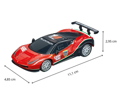 Muovinen Autoratasetti Ferrari Kilpaspeeders 8,6m