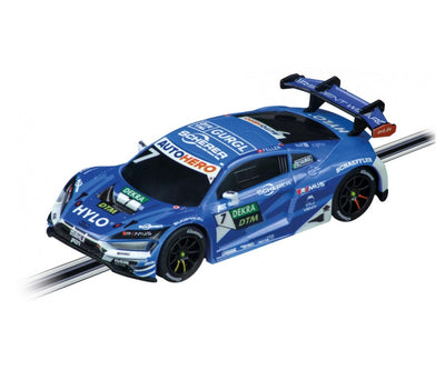 Carrera GO DTM Power Lap -autorata, jossa on 6,3 metriä rataa ja kaksi kilpa-autoa.
