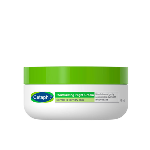 Cetaphil kosteuttava kasvovoide yöksi 48 ml | Vuodevaatteet.fi