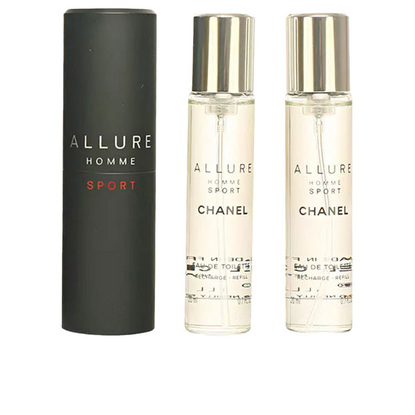 Chanel Allure homme sport matkasuihke ja kaksi täyttöä 3 x 20 ml | Vuodevaatteet.fi