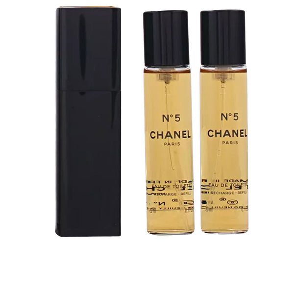 Chanel Nº 5 eau de toilette -käsilaukkusuihke 3 x 20 ml | Vuodevaatteet.fi
