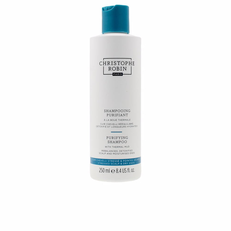Christophe Robin Purifying shampoo with thermal mud 250 ml | Vuodevaatteet.fi
