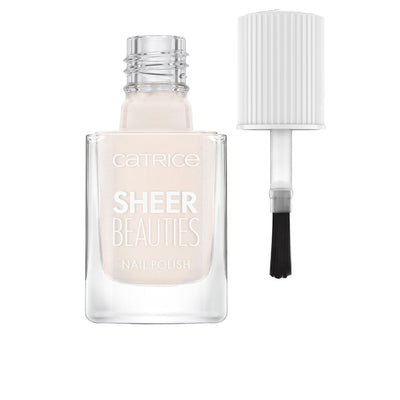 Sheer beauties kynsilakka #010-milky not guilty 10,5 ml - CATRICE