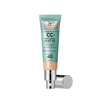 Cc+ Natural Matte Base De Maquillaje En Crema Spf40 #Light 32 Ml