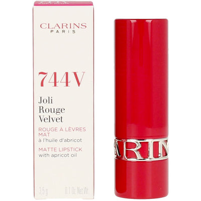 Joli rouge velvet #744v-soft plum 3.5 gr - CLARINS