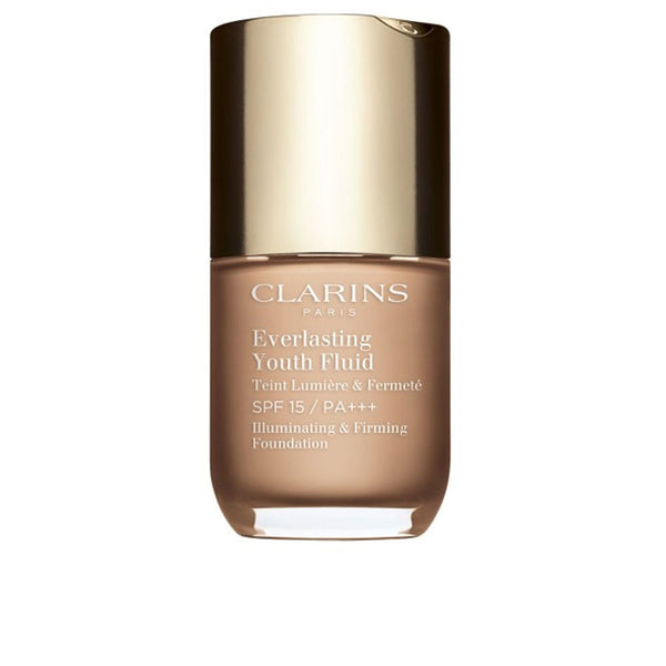 Clarins Everlasting youth fluid #107-beige | Vuodevaatteet.fi