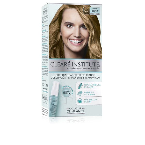 Clearé Institute Colour Clinuance Cabellos Delicados #6.3-Rubio Oscuro Dorado 1 U | Vuodevaatteet.fi
