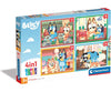 Clementoni - Clementoni Bluey palapeli 4 in 1