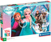 Clementoni - Clementoni Super Color Frozen palapeli 104 palaa