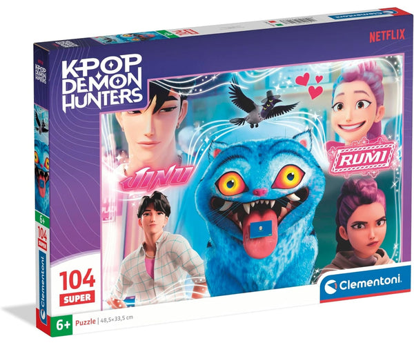 Clementoni - Clementoni Super 104 palan palapeli El K-pop Demon Hunters