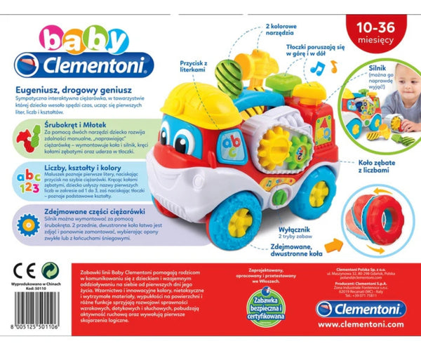 Clementoni - Clementoni Baby Liikennenero-peli