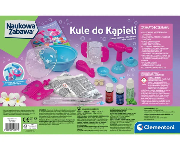 Clementoni - Clementoni Tiedelaboratorio kylpypommit