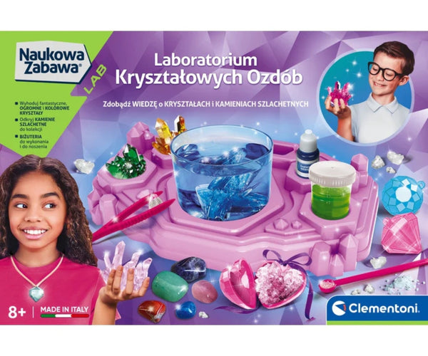 Clementoni - Clementoni Tiede ja leikki koristekristallilaboratorio