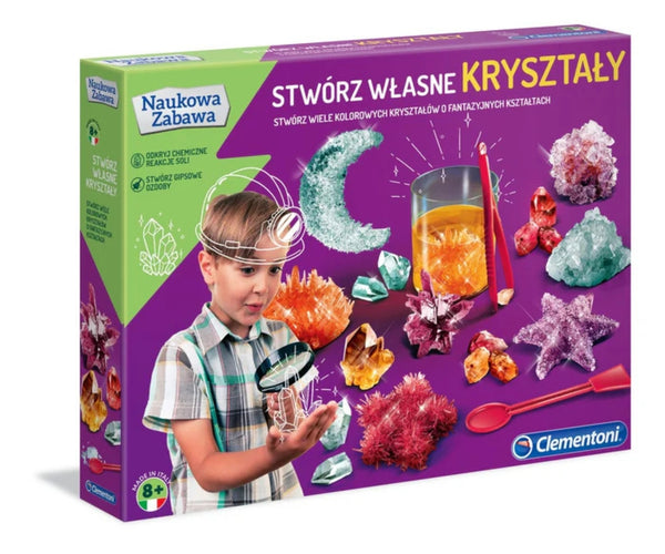 Clementoni - Clementoni Tieteellinen Leikki Lab Luo Omat Kiteesi