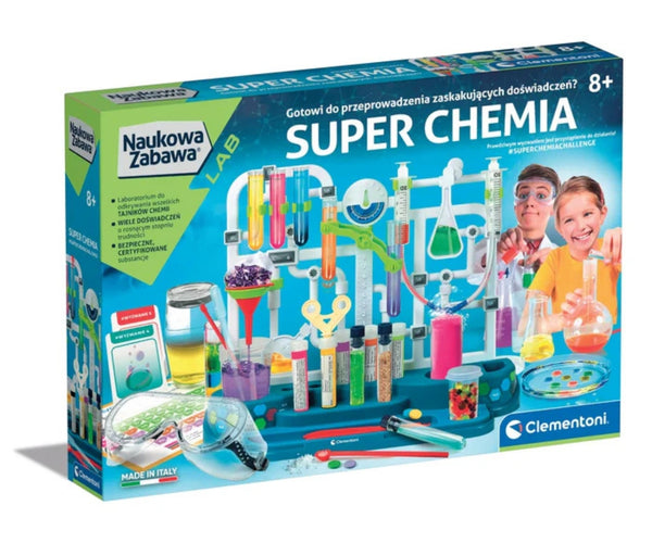 Clementoni - Clementoni Tiedeleikki Lab Super Chemia